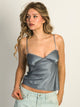 HARLOW HARLOW YVONNE TANK TOP - DENIM BLUE - Boathouse