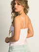 HARLOW HARLOW YVONNE TANK TOP - PINK - Boathouse
