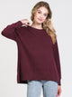 HARLOW HARLOW SIENNA CREW NECK FLEECE - CLEARANCE - Boathouse