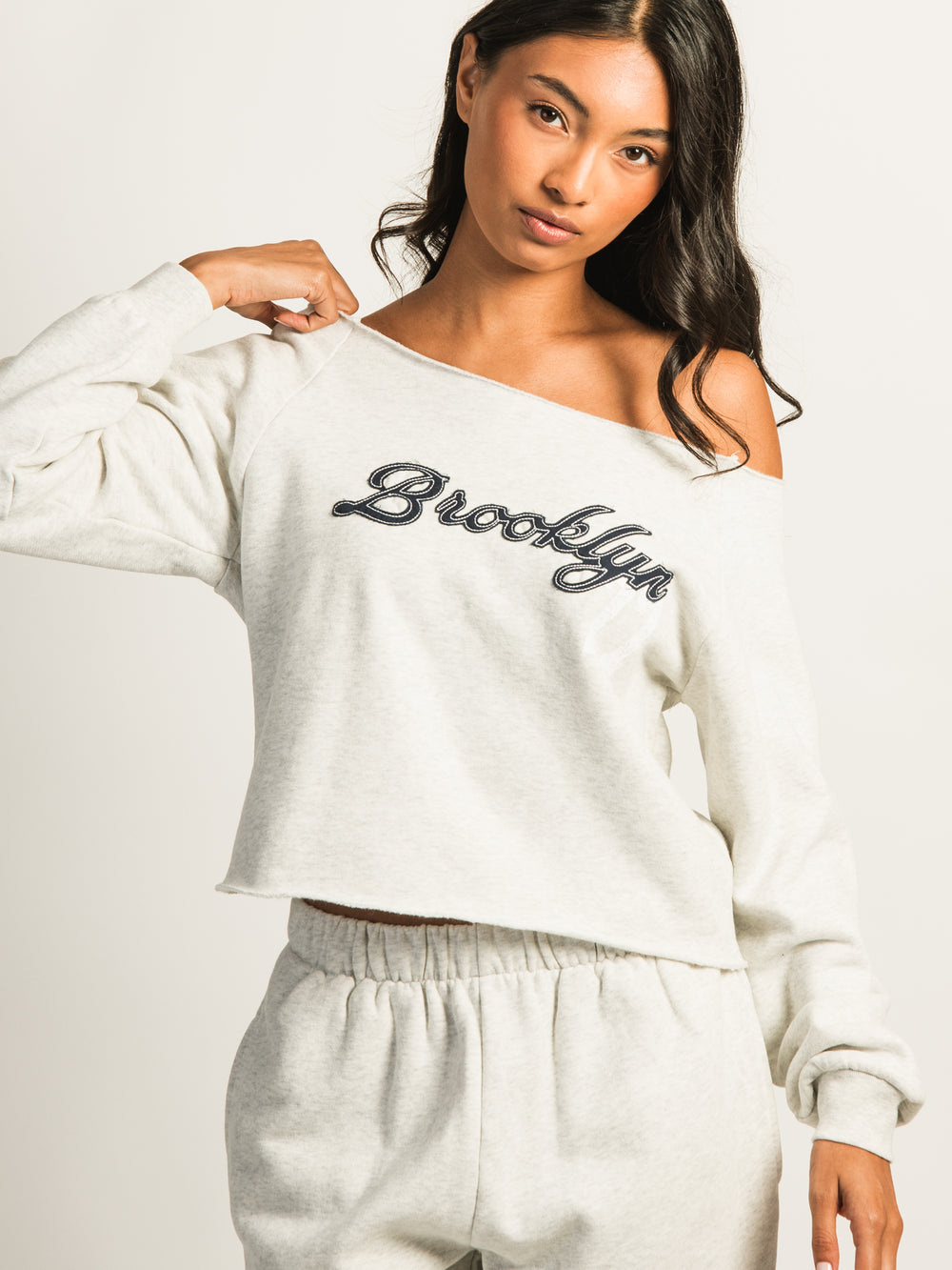 HARLOW ALEX OFF THE SHOULDER BROOKLYN - CLOUD