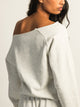 HARLOW HARLOW ALEX OFF THE SHOULDER BROOKLYN - CLOUD - Boathouse