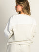HARLOW HARLOW ROXY EMBROIDERED CREWNECK - NEWPORT - Boathouse