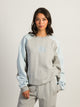 HARLOW HARLOW ROXY EMBROIDERED CREWNECK - HEATHER GREY - Boathouse