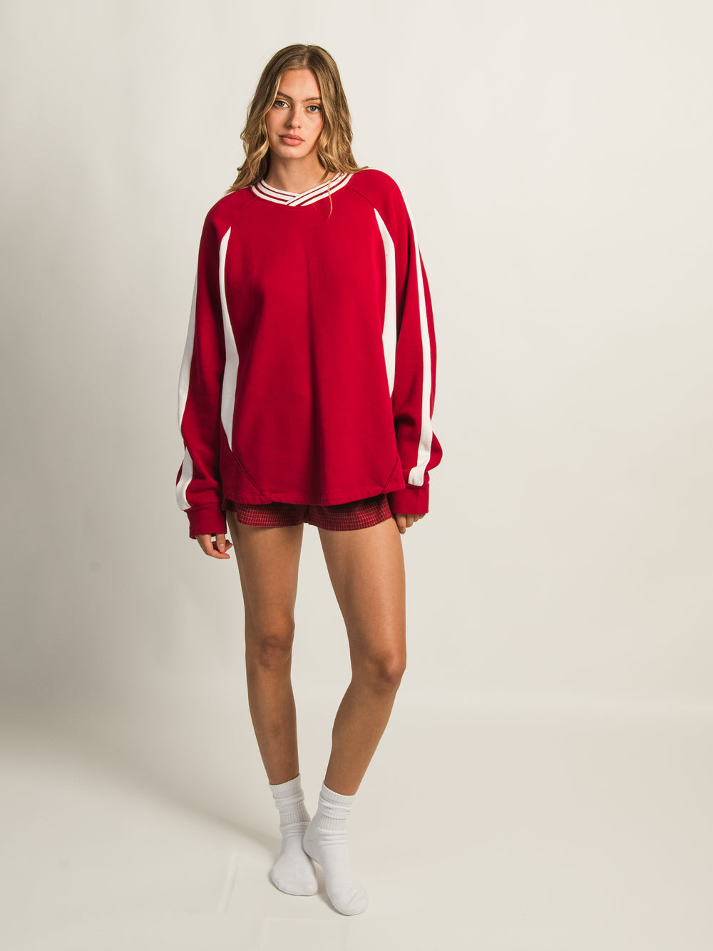 CHANDAIL RAS DU COU HARLOW CHARLIE - RUBIS