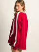 HARLOW HARLOW CHARLIE CREWNECK - RUBY - Boathouse