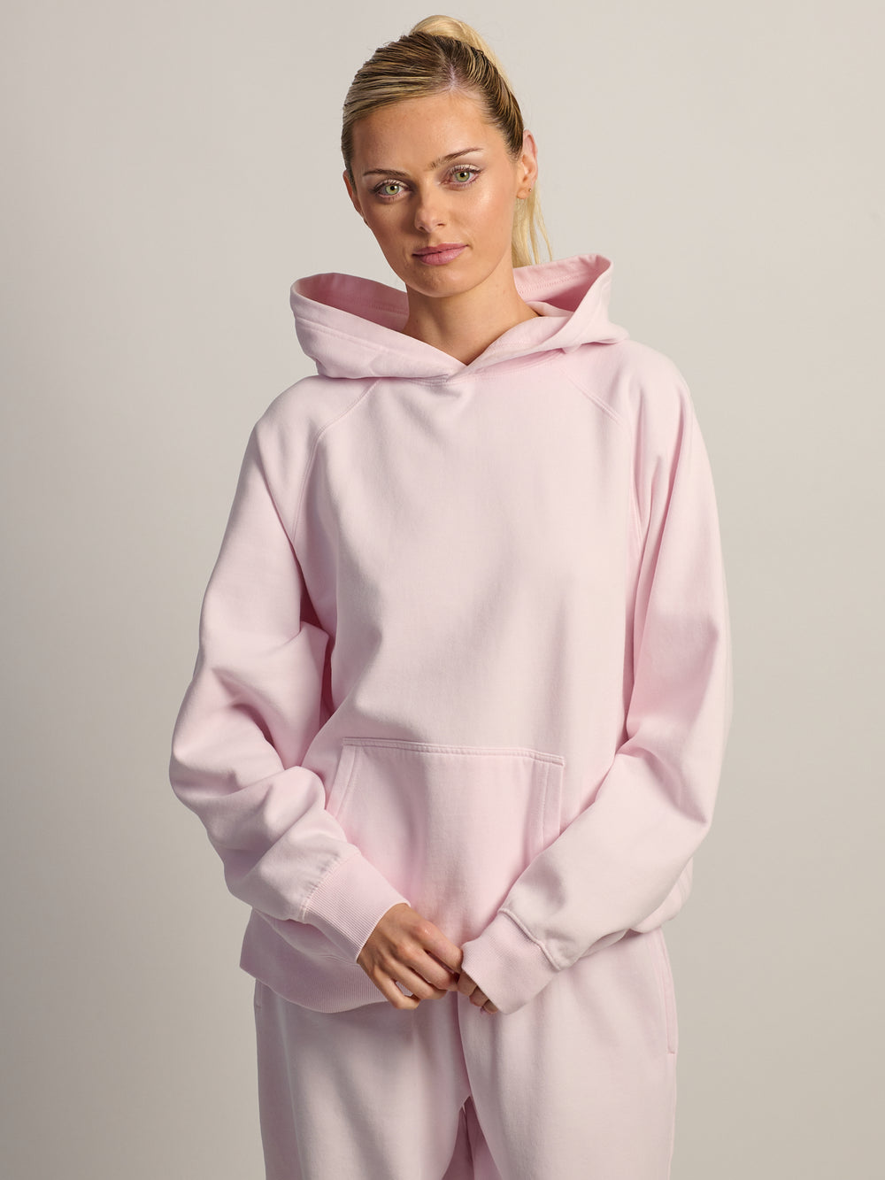 HARLOW CLOUD HOODIE - BABY PINK