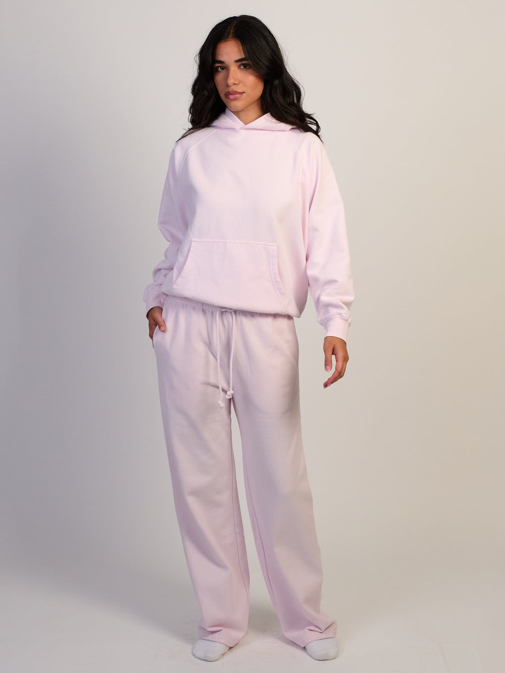HARLOW HARLOW CLOUD HOODIE - BABY PINK - Boathouse