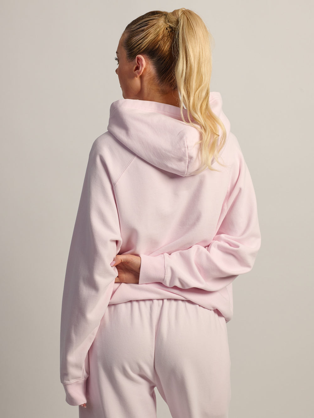 HARLOW CLOUD HOODIE - BABY PINK