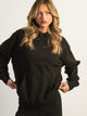 HARLOW HARLOW CLOUD HOODIE - BLACK - Boathouse