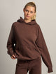 HARLOW HARLOW CLOUD HOODIE - BROWN - Boathouse