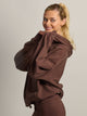 HARLOW HARLOW CLOUD HOODIE - BROWN - Boathouse