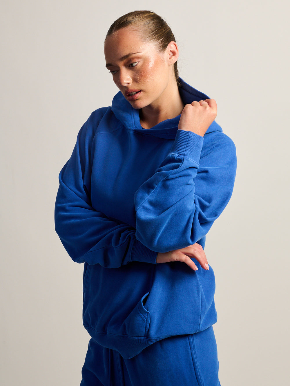 HOODIE HARLOW CLOUD - COBALT