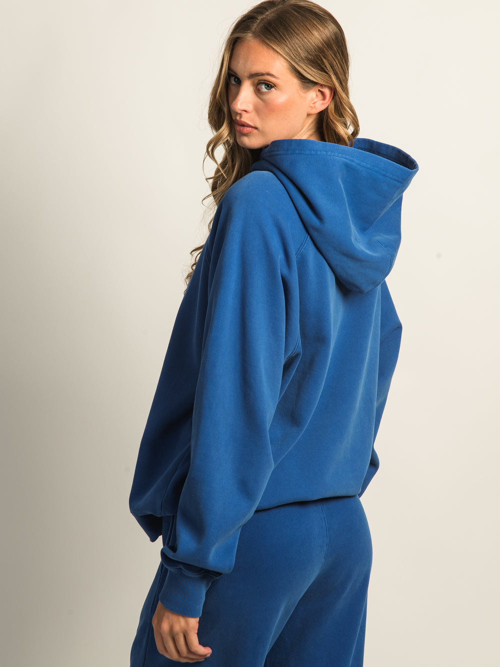 HARLOW CLOUD HOODIE - COBALT