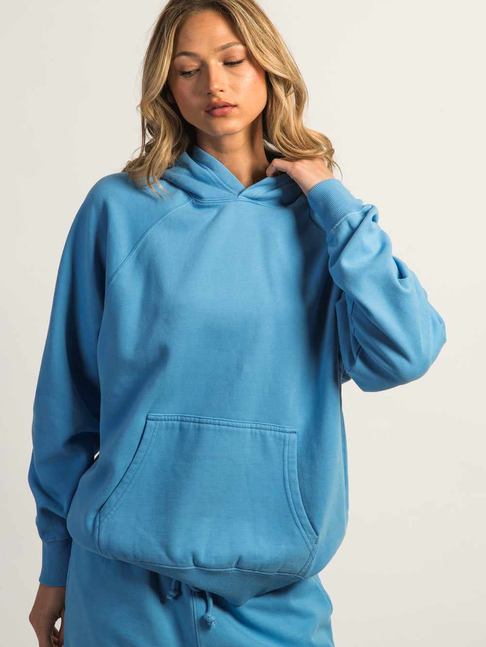 HARLOW CLOUD HOODIE - ELECTRIC BLUE