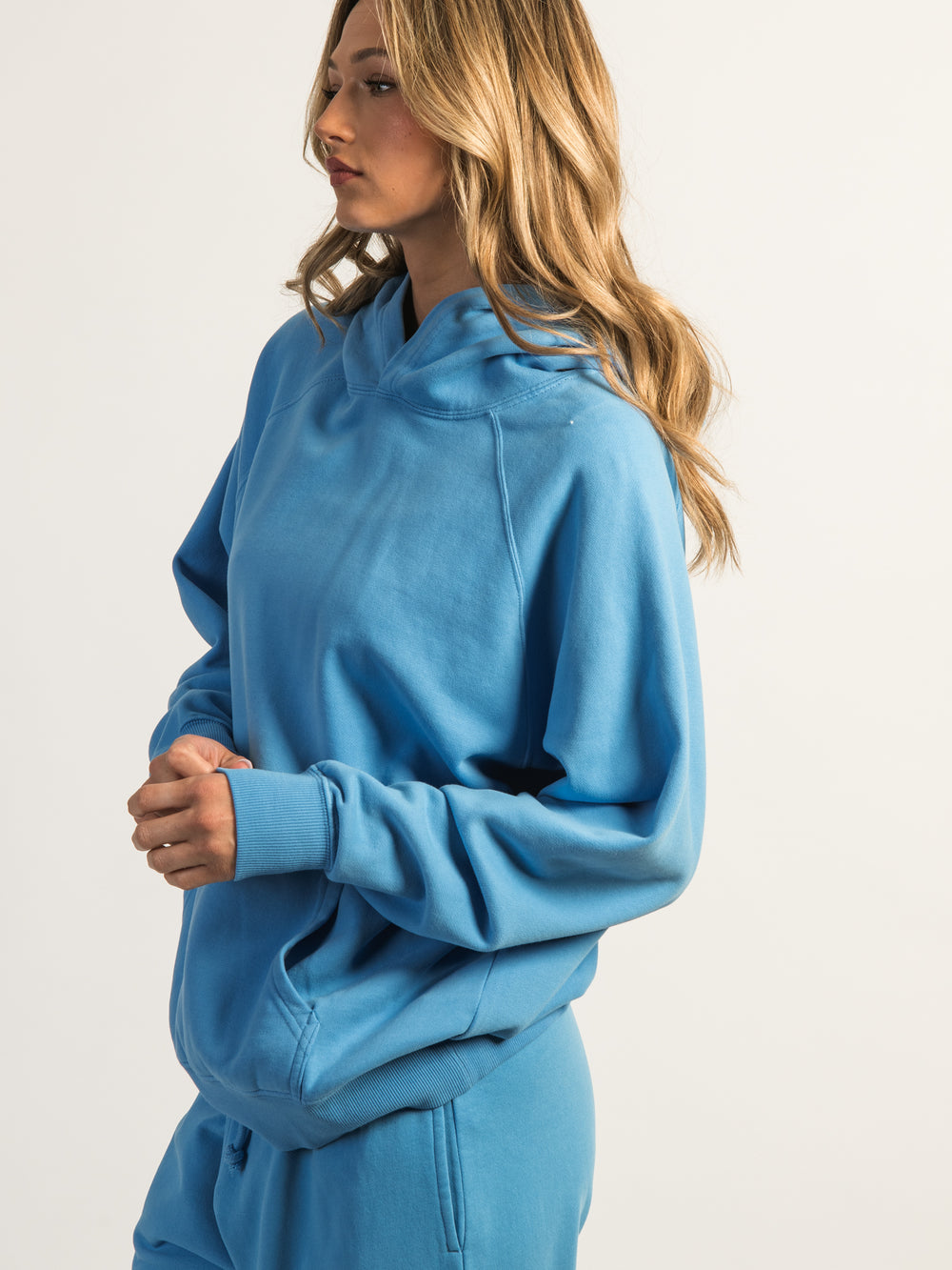 HARLOW CLOUD HOODIE - ELECTRIC BLUE
