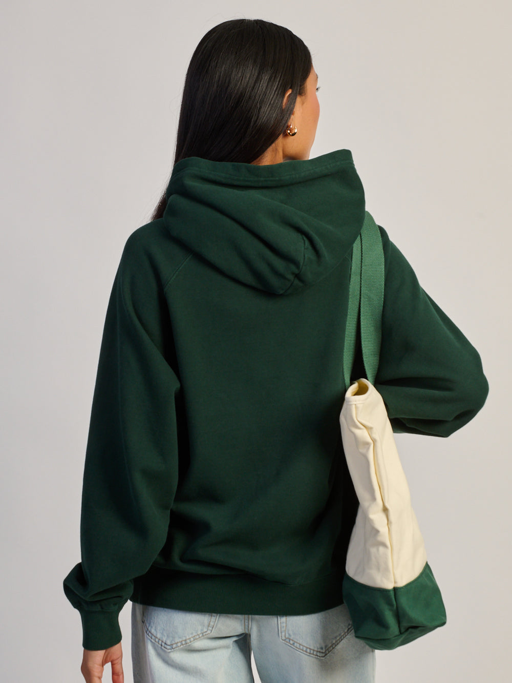 HARLOW CLOUD HOODIE - FOREST