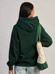 HARLOW HARLOW CLOUD HOODIE - FOREST - Boathouse