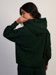 HARLOW HARLOW CLOUD HOODIE - FOREST - Boathouse