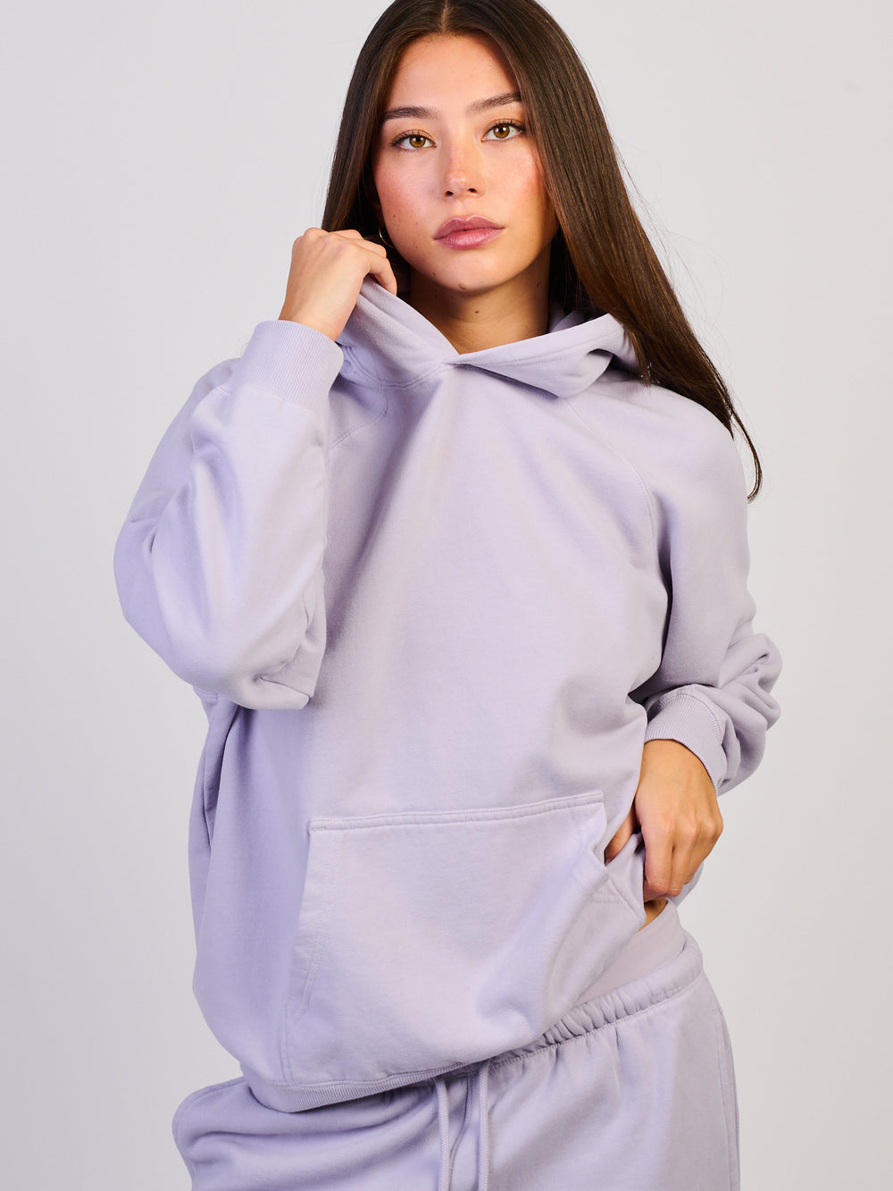HARLOW HARLOW ACTIVE CLOUD HOODIE - LILAC - Boathouse