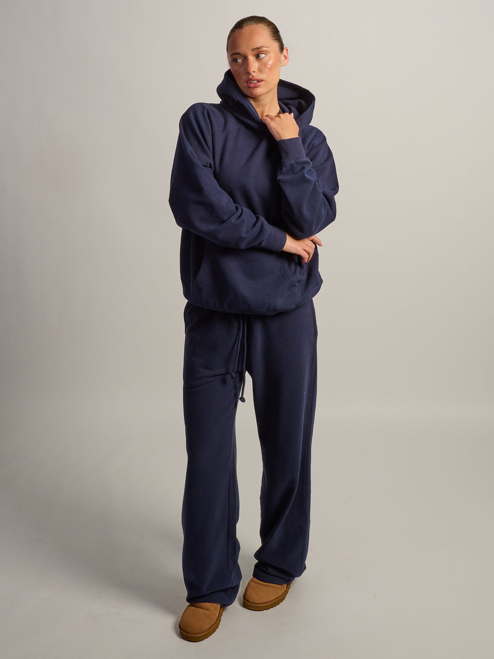 HOODIE HARLOW CLOUD - BLEU MARINE