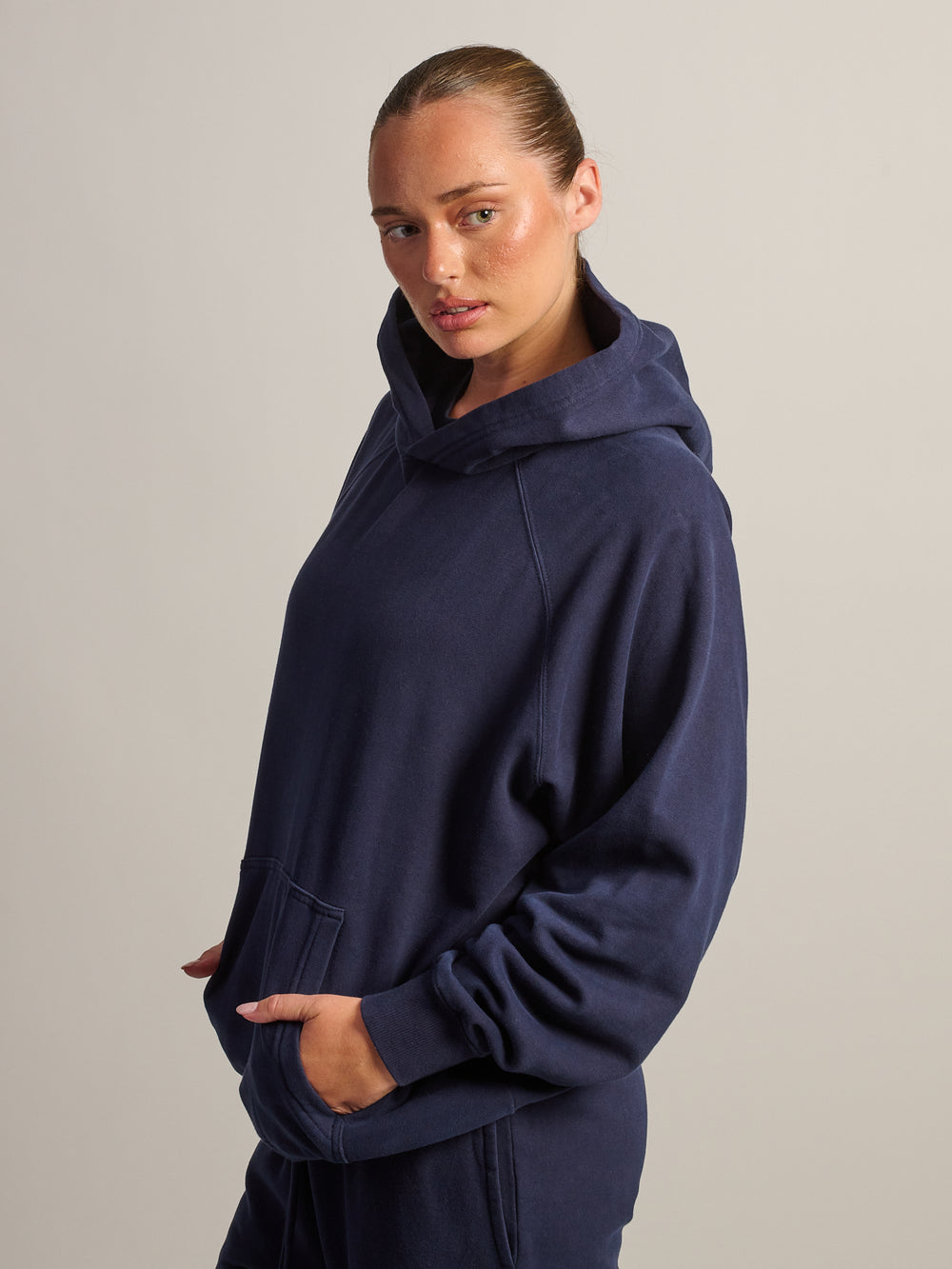 HOODIE HARLOW CLOUD - BLEU MARINE
