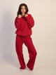 HARLOW HARLOW CLOUD HOODIE - RUBY - Boathouse