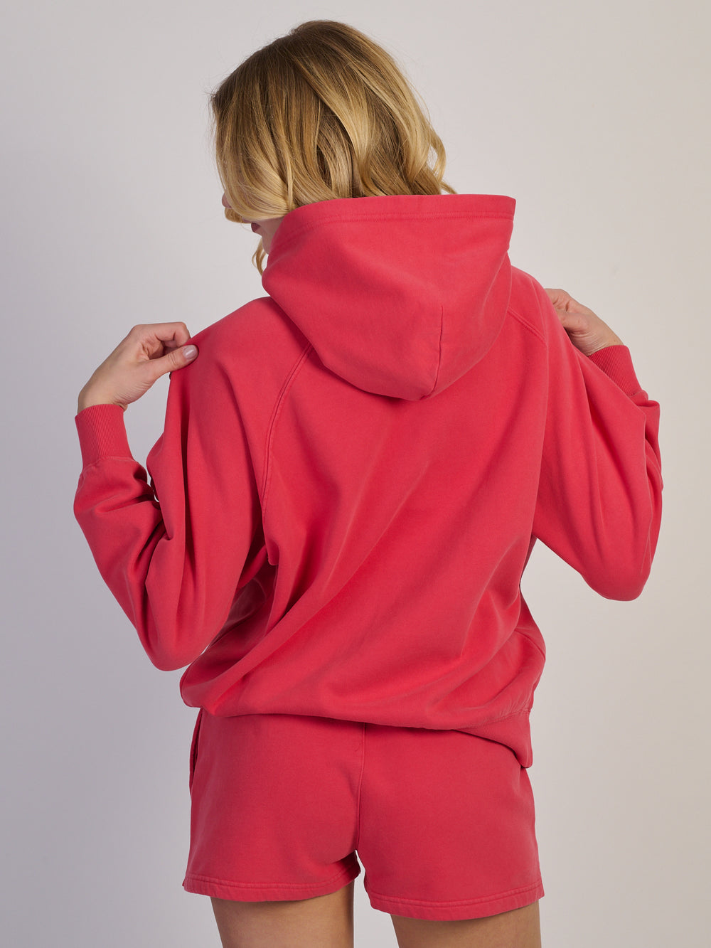 HOODIE HARLOW CLOUD – ROUGE DÉLAVÉ