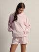 HARLOW HARLOW CLOUD HOODIE - WASHED PINK - Boathouse