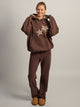 HARLOW HARLOW CLOUD HOODIE - APPLIQUE - BROWN - Boathouse