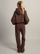 HARLOW HARLOW CLOUD HOODIE - APPLIQUE - BROWN - Boathouse
