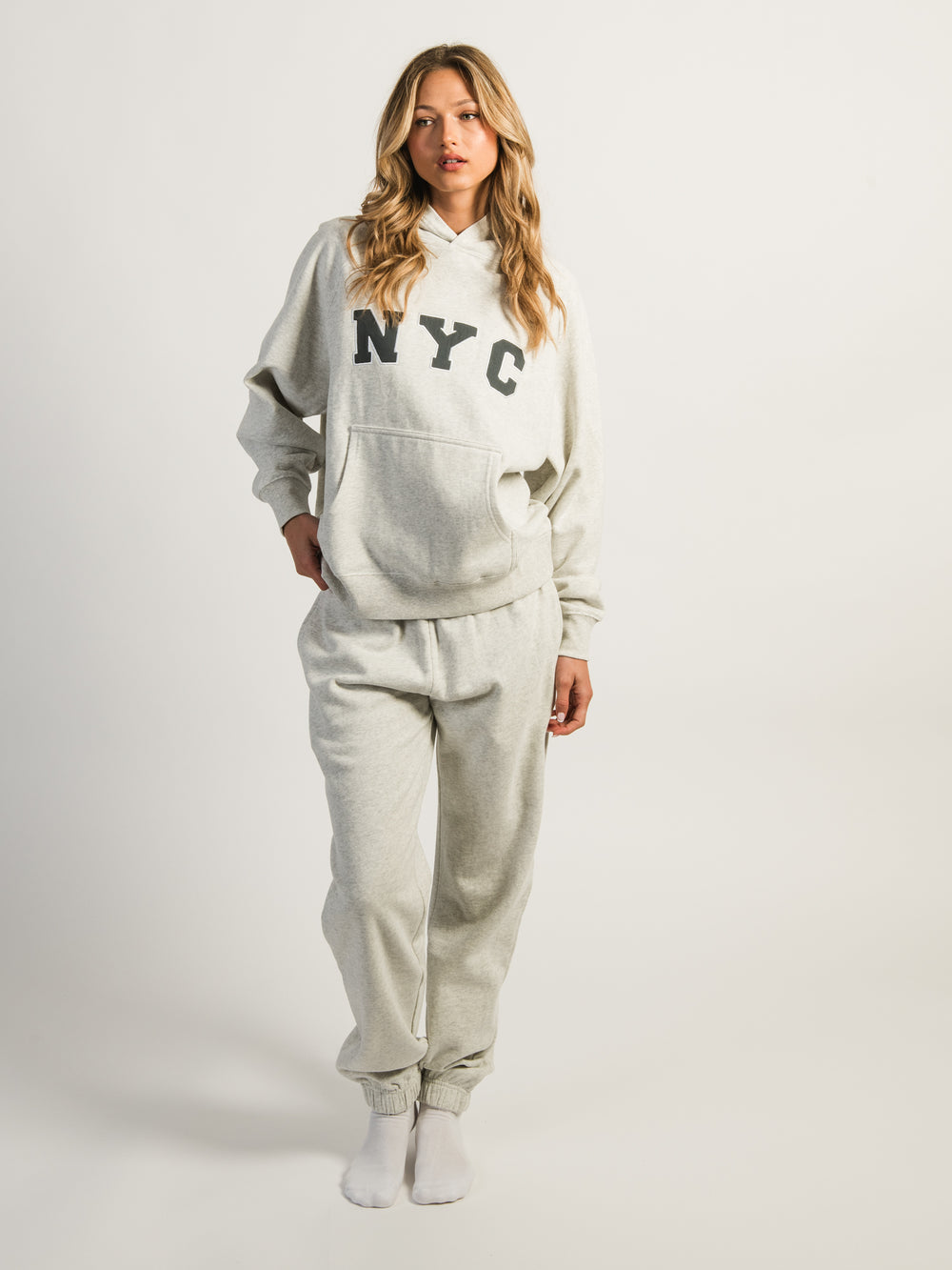 HOODIE HARLOW CLOUD -APPLIQUE - CLOUD