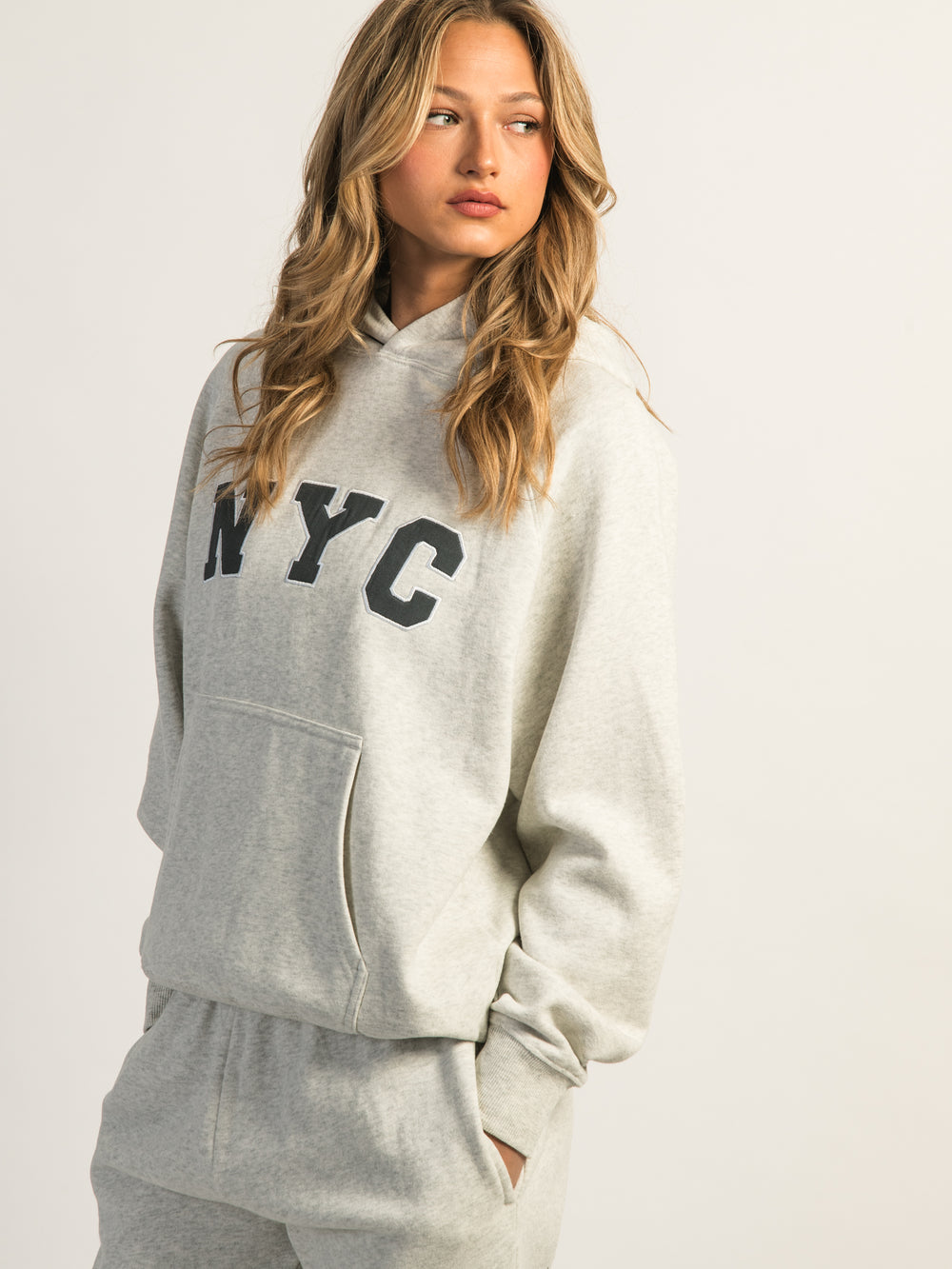 HOODIE HARLOW CLOUD -APPLIQUE - CLOUD