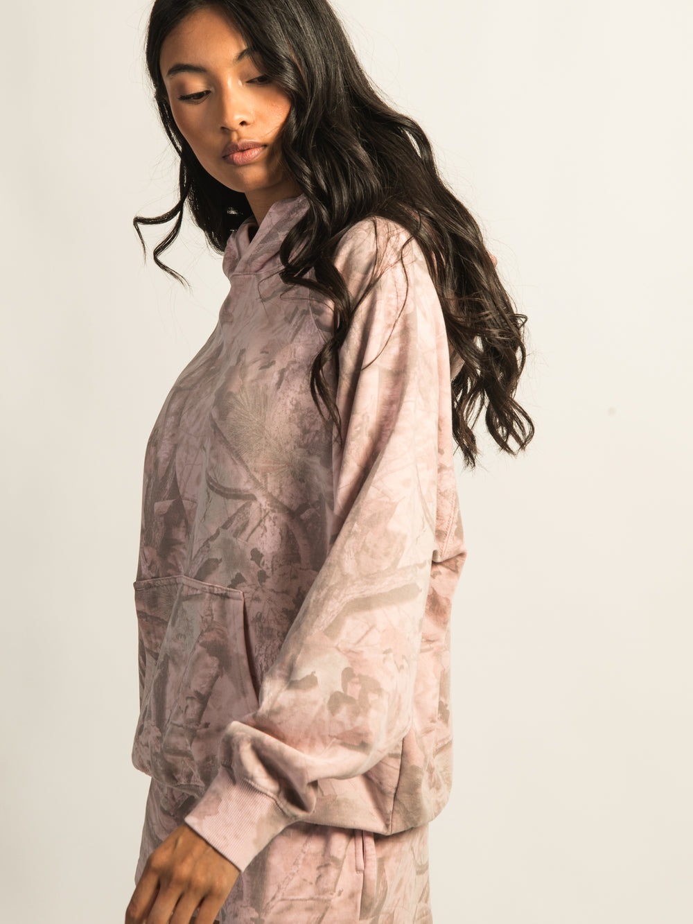 HARLOW HARLOW CLOUD HOODIE - PINK CAMO - Boathouse
