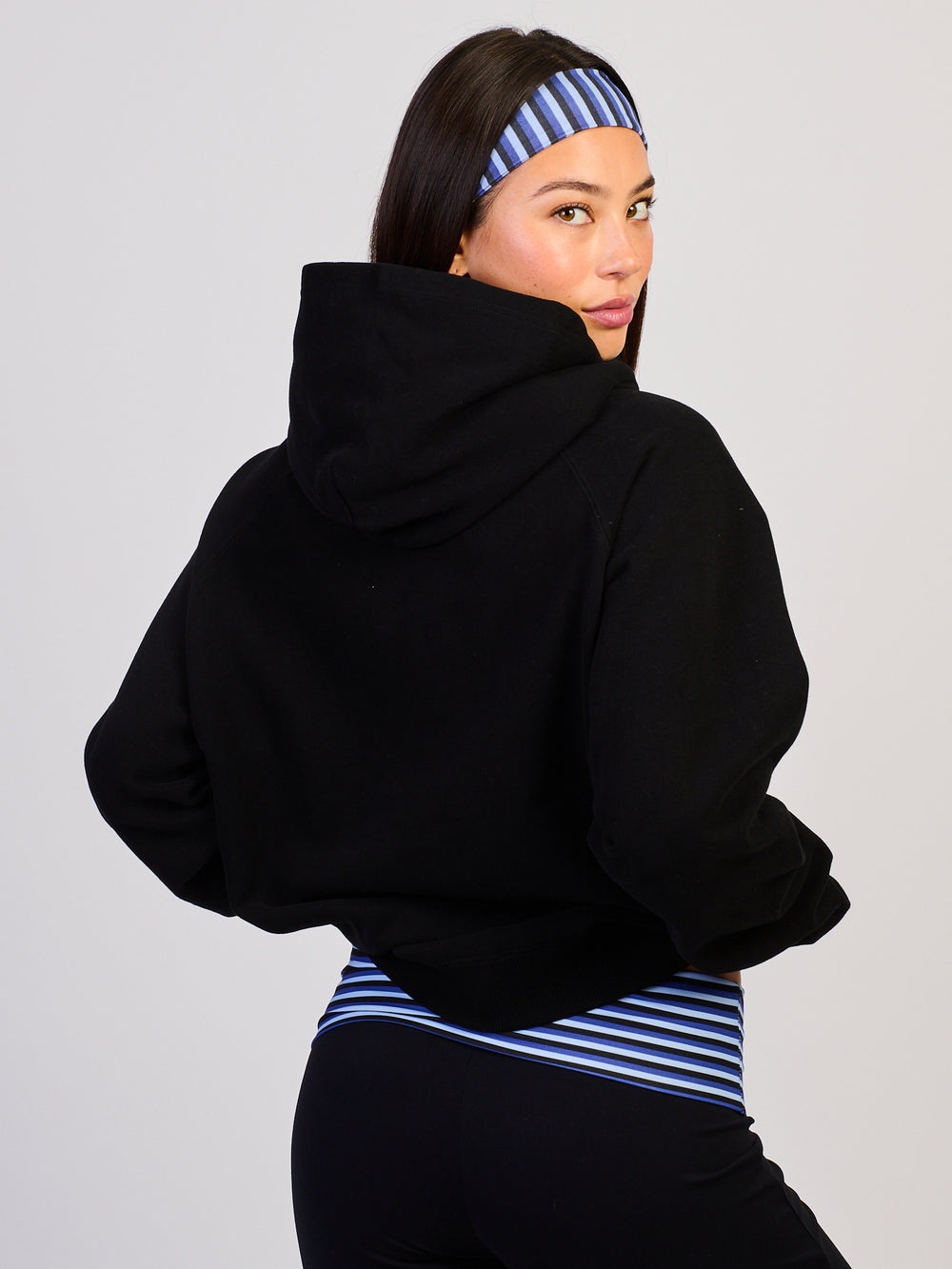 HARLOW CLOUD HOODIE - BLACK