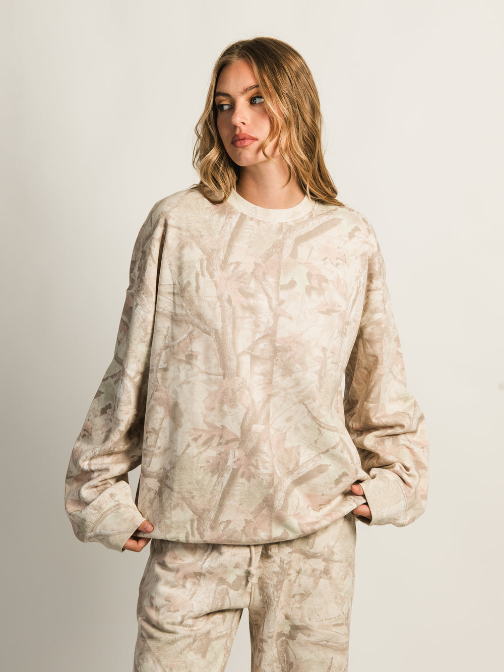 CHANDAIL RAS DU COU HARLOW MICHELLE - CAMOUFLAGE