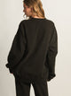 HARLOW HARLOW MICHELLE CREWNECK - BLACK - Boathouse