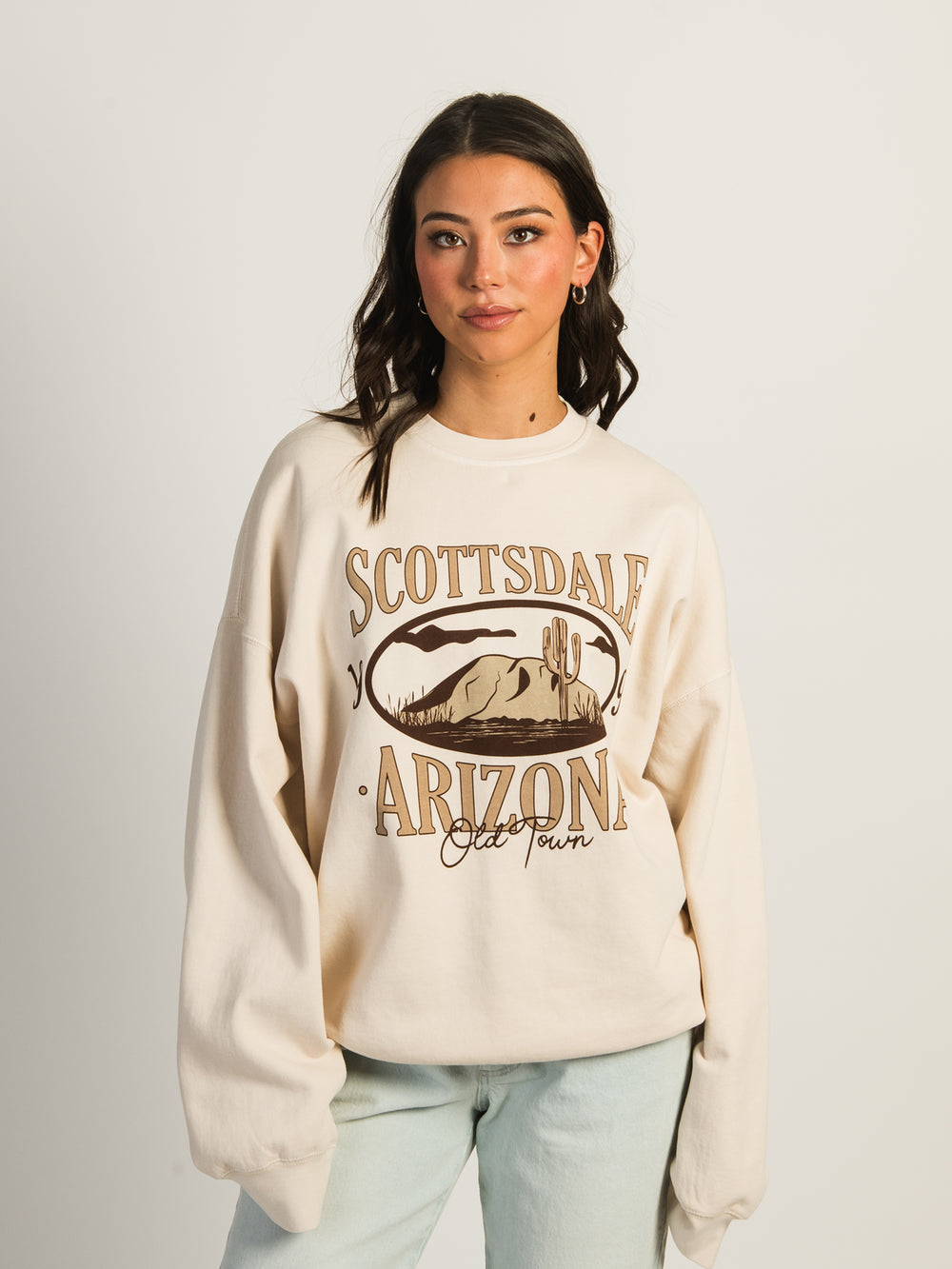 HARLOW MICHELLE PRINT CREWNECK IMPRIMÉ - SCOTTSDALE ARIZONA