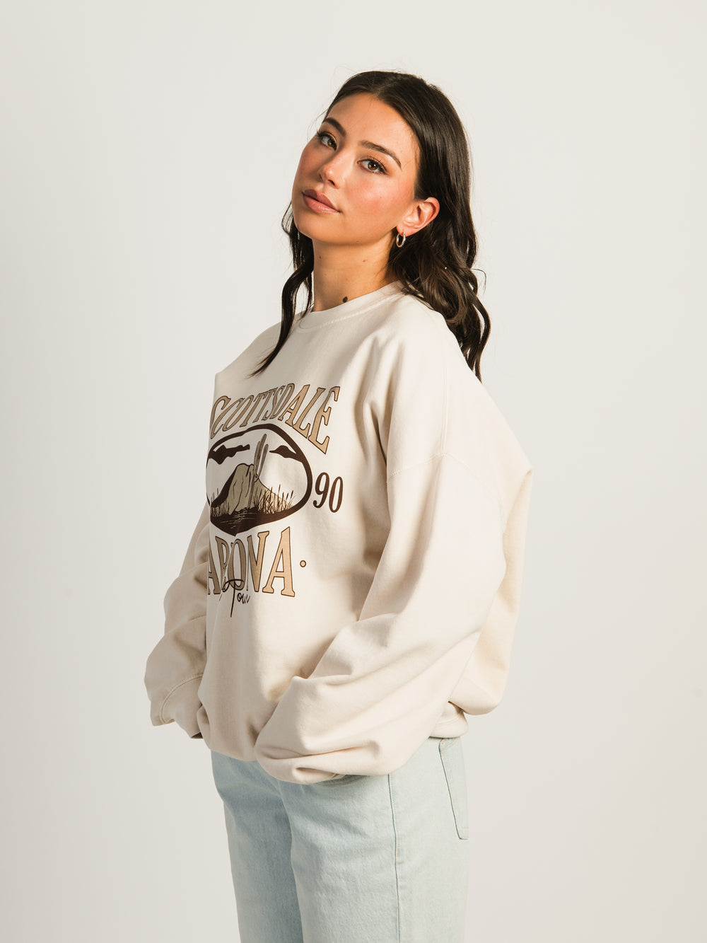 HARLOW MICHELLE PRINT CREWNECK IMPRIMÉ - SCOTTSDALE ARIZONA