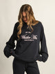 HARLOW HARLOW MICHELLE CREWNECK - NAVY - Boathouse