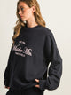 HARLOW HARLOW MICHELLE CREWNECK - NAVY - Boathouse