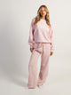 HARLOW HARLOW CORINNA CREWNECK - LIGHT PINK - Boathouse