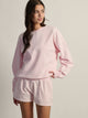 HARLOW HARLOW CORINNA CREWNECK - WASHED PINK - Boathouse