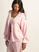HARLOW HARLOW CLOUD ZIP UP - CHERRY BLOSSOM - Boathouse