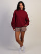 HARLOW HARLOW MILES MOCKNECK - BURGUNDY - Boathouse