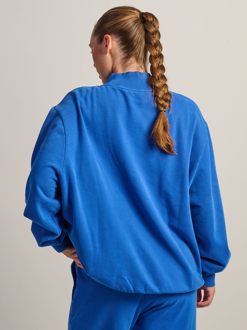 HARLOW MILES MOCKNECK - COBALT