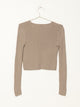 HARLOW HARLOW WHITNEY LONG SLEEVE TEE UP - CLEARANCE - Boathouse