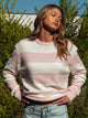 CHANDAIL RAS DU COU EN TRICOT HARLOW - STRIPE