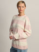 HARLOW HARLOW KNIT CREWNECK SWEATER - STRIPE - Boathouse