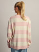 HARLOW HARLOW KNIT CREWNECK SWEATER - STRIPE - Boathouse