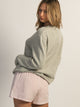 HARLOW HARLOW KNIT TEDDY CREWNECK SWEATER - CLOUD - Boathouse